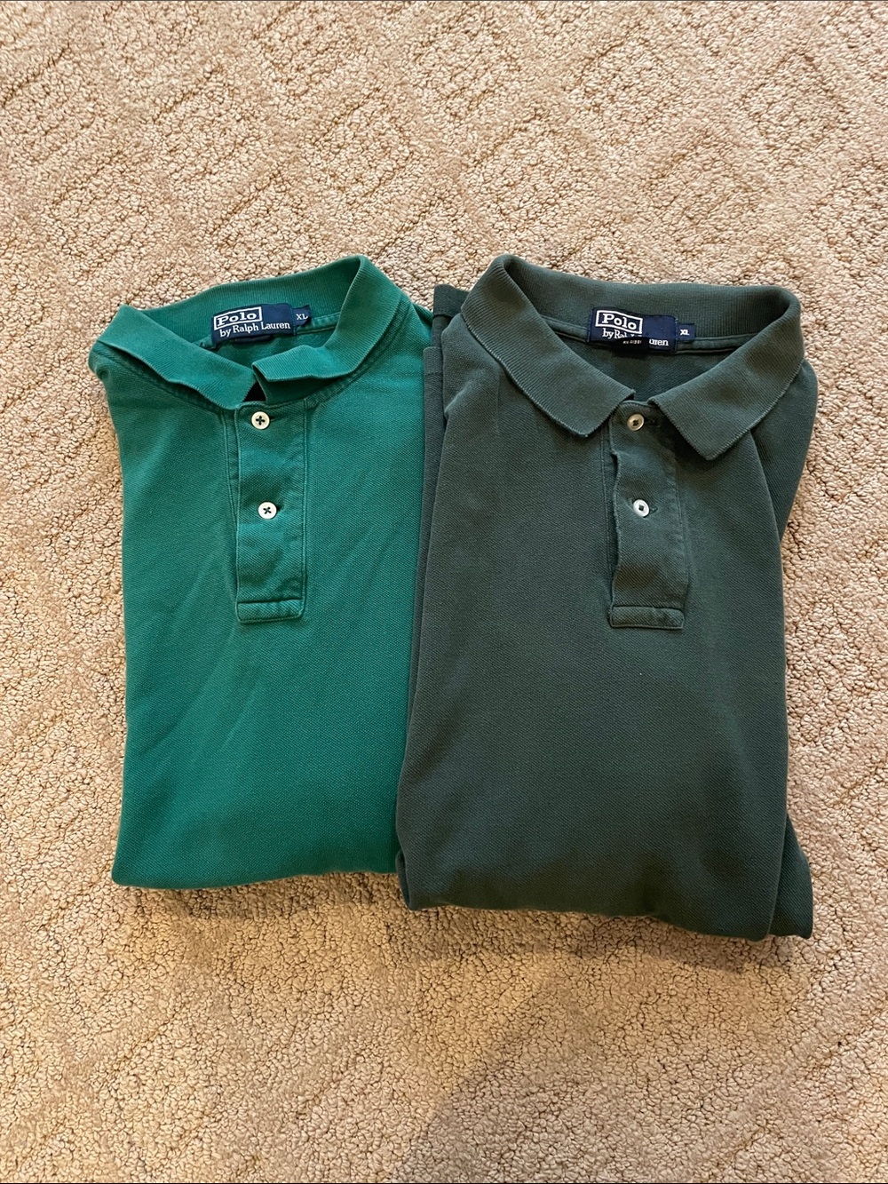 Polo by Ralph Lauren Men’s Dual Green Polo Pack - Forest & Kelly
